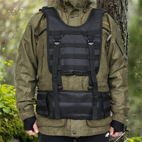 Sinairsoft Tactical Chest Rig – MC Pattern, With Mag Pouch, For Airsoft & Hunting