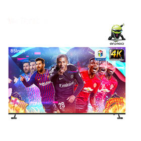 55Inch LED TV OEM big Size Television Smart Android FHD UHD Black color Digital TV hotel TV Smart webOS Roku Vidda google