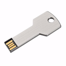 USB-Stick in Schlüsselform, Schlüssel-USB-Laufwerk, USB-Schlüssel 2.0 4GB/8GB/16GB/32GB/64GB, Kundenspezifische Logos und Farben