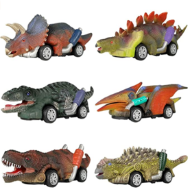 Dinosaure Camion Jouets Pour Garçons Cadeau Dinosaures Camion Stockage  Voiture Jouet Pull Back Jouet