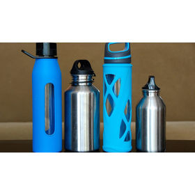 300/480/500ml/1L Drink Water Bottle Insulated Double Walled Stainless Steel Gym 