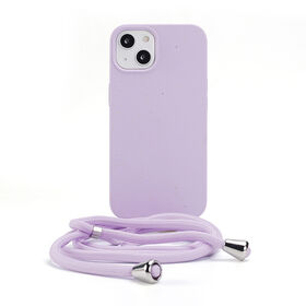 Biodegradable Crossbody Phone Case for iPhone 13, 13 Pro,13 Pro Max,Detachable Lanyard Cover