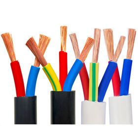 Multicore Cord 2 3 4 5 Core Wire Cable 0.75mm 1.5mm 2.5mm 4mm house wiring electrical cable
