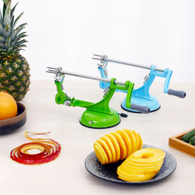 Vegetable Sheet Slicer Fruit Fast Manual Peeler Apple Round Tools Potato  Tomato Cucumber Shaving Gadgets Kitchen Corer Cutter - AliExpress