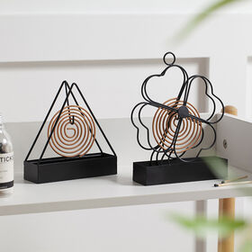 Four-Leaf Clover Mosquito Tray Mosquito Holder Incense Burner Creative Household Wrought Iron