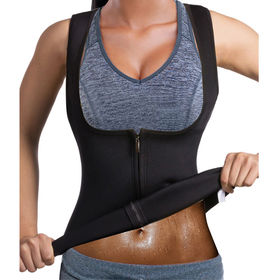 Women Sauna Sweat Vest Corset Waist Trainer Sauna Suit Tank Top