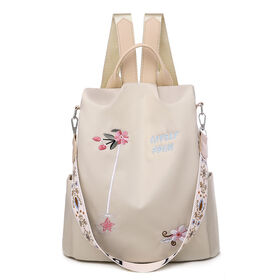 National Ethnic Style Anti-Theft Fashion Designers Ladies Backpack