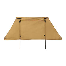 Windscreen Multifunctional Folding Triangle Thicken Canvas Iron Windproof
