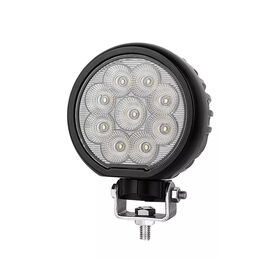 Foco LED de trabajo universal de 90 W 0SRAM para tractores, IP68, redondo, de alta potencia, con conector DT integrado
