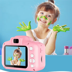 Appareil photo numérique pour enfants - Mini caméra électronique rechargeable pour étudiants, adolescents et enfants