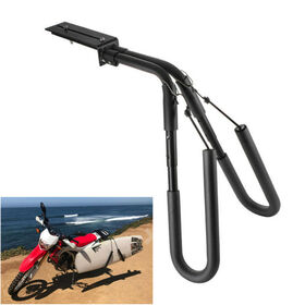 Portable Side Carrier Mount Seat Motorcycle Bicycle Surfboard Rack Bracket Adjustable