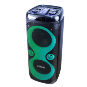 Wholesale Dual 8 Inch Wholesale Professional Wireless, TWS Portable Party Speakers with FM Radio Carry Handle for party use