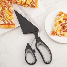 Long Term Use Easy to Use Stainless Steel Pizza Scissors with Shovel