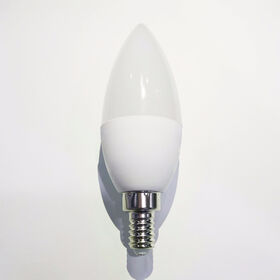Lampe bougie LED E14 E27 7W C37 de lustre haute luminosité