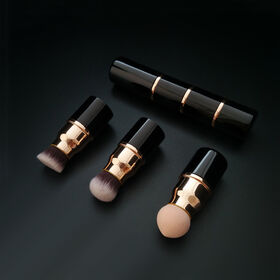 3 in 1 Multi-Function Makeup Brushes Funny Combination Design Foundation Loose Powder Sponge Make up