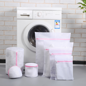 Plastic Hotel Laundry Bag with Drawstring, White – 100/pack