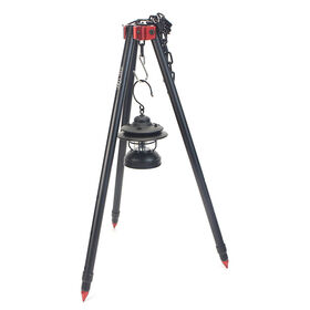 Hanging Pot Tripod Holder Retractable Portable Picnic Barbecue Fire Pit Rack