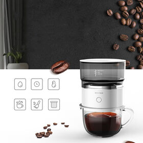 French Press Coffee Maker Pot 350ml Plunger, Custom Wooden Lid Travel  Camping Classic Glass Tea Maker Coffee French Press Stainless Steel Filter  - China French Press and Coffee Maker price
