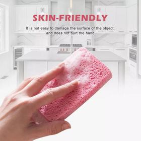 Buy Wholesale China Rectangle Cellulose Kitchen Cleaning Sponge With Strong  Cleaning Capacity & Cleaning Sponge at USD 0.4