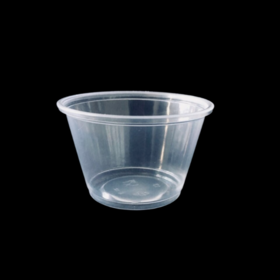 100 Sets] 4 oz Small Plastic Containers with Lids, Jello Shot Cups with  Lids, Disposable Portion Cups, Condiment Containers with Lids, Souffle Cups  for Sauce and Dressing 100 4 oz. 