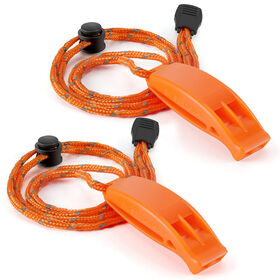 Camping Lifeguard Coach 2 Safety Extremely Loud Emergency Whistles