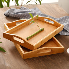 Achetez en gros Plateau De Collation En Bois Personnalisé En Gros Plateaux  De Petit-déjeuner En Bambou Avec Jambes Pour Manger Au Lit Chine et Plateau  De Petit Déjeuner à 5.6 USD