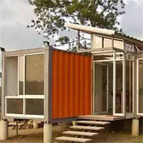 Casas pré-fabricadas minúsculas casa pré-fabricada modular luxo vivendo  20/40 pé recipiente móvel casa