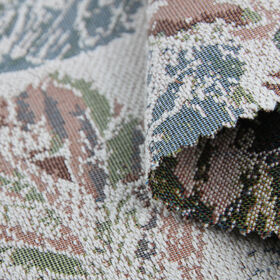Tissu Jacquard Extensible Mélangé Coton Polyester Populaire Personnalisé pour Tissu Jacquard Textile de Maison