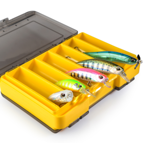17.8*9.4*3cm Multifunctional Plastic Fishing Lure Spoon Hook Bait Tackle Box  Small Accessory Fishhook Box Compartments Storage Case Box - China Fishing  Tackle Box and Fishing Activity Box price