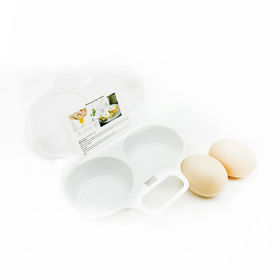 Buy Wholesale China Hp&h Microwave Eggs Poacher Omelet Maker Cup Egg Cooker  Steamer With Lids & Microwave Eggs Omelet Maker Cup at USD 0.51