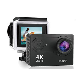 SJCAM Caméra Sport 4K avec Double Écran, Caméra d'action Ultra HD EIS WiFi,  Caméra sous Marine Étanche à 30m 170°FOV Zoom 5X avec 2 Batterie Carte SD
