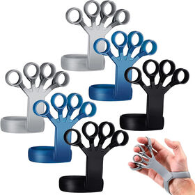 Resistance Band Hand Stretcher Grip Device Exercise Trainer Silicone Wrist Stretcher Finger