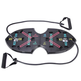 Support Pliable de Planche à Pompes Papillon, Équipement d'Entraînement Musculaire des Bras pour la Maison