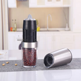 Buy Wholesale China Salt And Pepper Mills, Salt And Pepper Grinder Make By  Wood And Transparent Acrylic & Salt And Pepper Grinder at USD 2.9