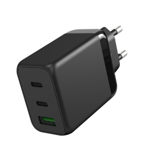 Cargador móvil GaN de 65W OEM/ODM de fábrica 2025 para iPhone, iPad y Macbook