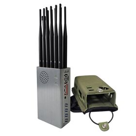 Brouilleur de téléphone portable 5G à 12 antennes, isolateur de signal WiFi GPS Lojack, blocage jusqu'à 20M