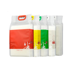 Le riz 25kg 50kg de gros sac tissé d'emballage plastique BOPP/sac