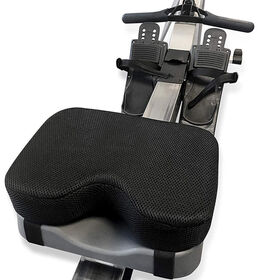 Rowing Machine Cushion Straps Non-slip Bottom Memory Foam Washable Sports Protective Cover Seat