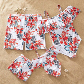 Wholesale Matching Family Bathing Suits Products at Factory Prices from  Manufacturers in China, India, Korea, etc.