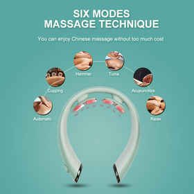 Factory Wholesale Electronic Neck Massager with Heat Best U Shape