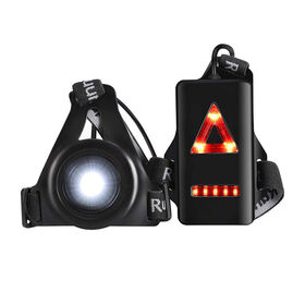 Body Lamp Accessories Reflective Running Gear Wearable Night Running Lights Chest USB Rechargeable