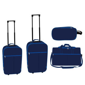 Polyester luggage sets, Backpack: 45x20x15cm Duffle: 51x28x28cm 