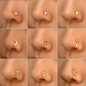 Daith piercing heart on sale jewelry