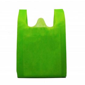Wholesale non-woven handle bags for shopping eco-friendly customizable colour good quality hot sale