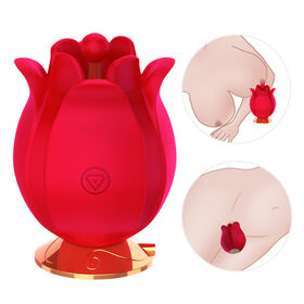 Double Sided Rose Vibrator Adorime Rose Vibrator Rose Sucking Rose Tongue  Vibrator Toys Sex - China Wholesale Women Sex Toy $7.3 from Shenzhen  Hongshangwip Co., Ltd. | Globalsources.com