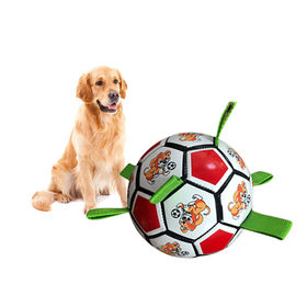 Nobleza Dog Treat Ball Dispenser, Durable Rubber IQ Dog Puzzle Ball for  Teeth Cleaning and Teething, Interactive Bouncy Enrichment Food Dispensing  Dog