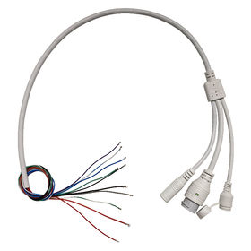 POE LAN IP cable for CCTV IP camera board module + weatherproof