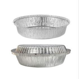 Hot Selling Wholesale Disposable Round Aluminum Foil Pan for Air
