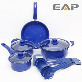 Cast Iron Parini Cookware Enameled Cookware 12PCS Sets - China Cookware Set  and Cookware price