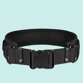 Waist Belt Holder Nylon Functional Lens Bag Buckle Lens Bag Buckle Adjustable Black Waist Strap